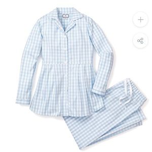 Petite Plume Gingham Maternity Pajama Set